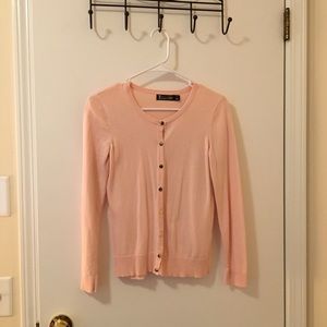 Baby pink cardigan